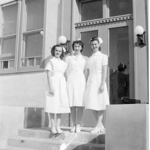 Red Cross hospital nurses 1948 (Ernest Haigh Collection)